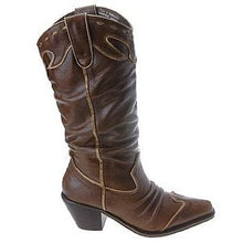 Very Volatile Rawhide Cowgirl Boots Brown | All Dec'd Out