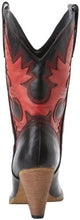 Very Volatile Rio Grande Cowgirl Boots Black/Red | All Dec'd Out