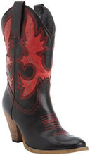 Very Volatile Rio Grande Cowgirl Boots Black/Red | All Dec'd Out