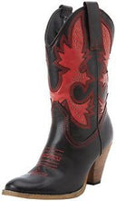 Very Volatile Rio Grande Cowgirl Boots Black/Red | All Dec'd Out