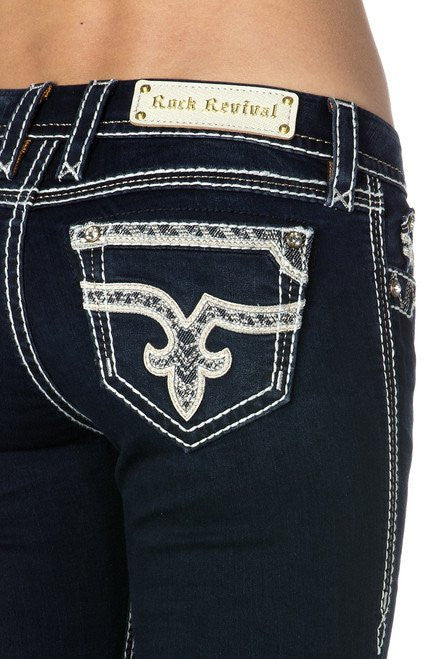 Rock revival black jeans womens hot sale