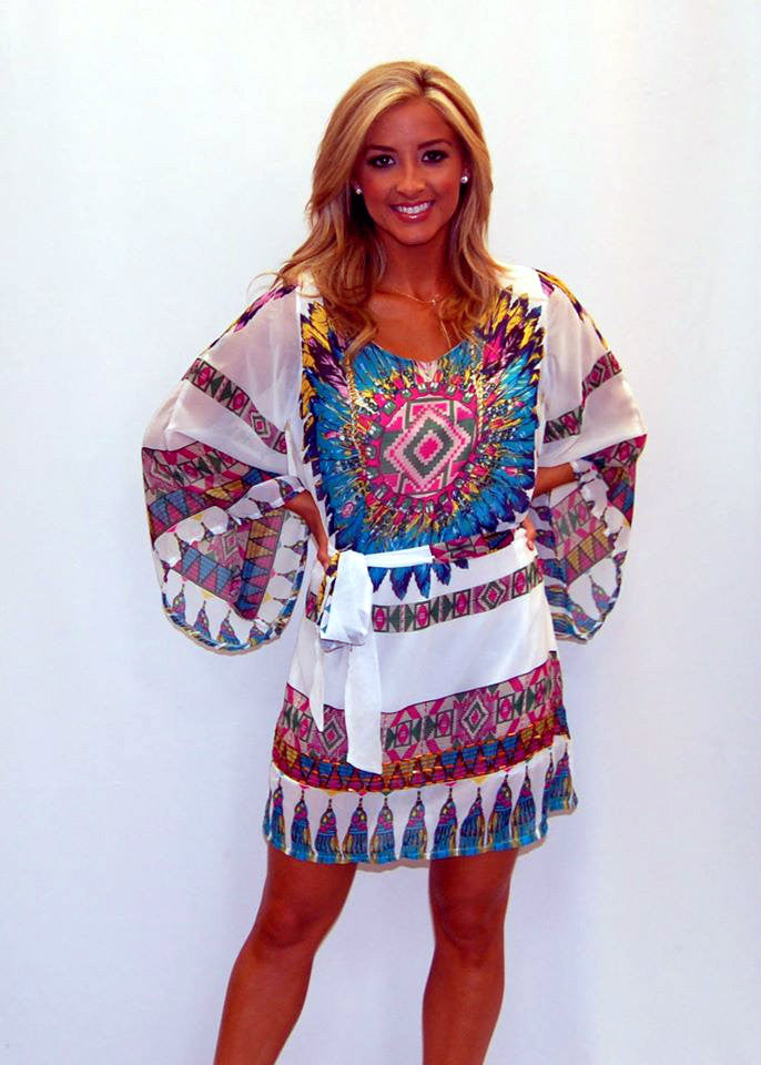 mango boho dress Mango Maxi Dress M