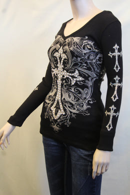 Vocal | Thermal with Bling Cross Black