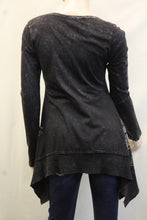 Vocal | Charcoal with Fleur De Lis, and Clear Rhinestones