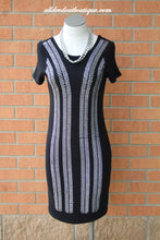 Vocal | Open Back Stud Dress Black