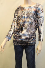 Vocal | Embellished Leopard and Zebra Print Top
