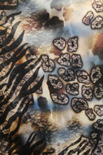 Vocal | Embellished Leopard and Zebra Print Top