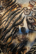 Vocal | Embellished Leopard and Zebra Print Top