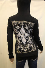 Vocal | Embellished Long Sleeve Jacket with Fleur De Lis