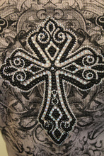 Vocal | Embellished Long Sleeve with Cross Top