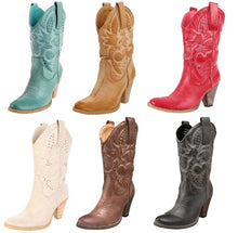 Very Volatile Denver Cowgirl Boots Red | All Dec'd Out