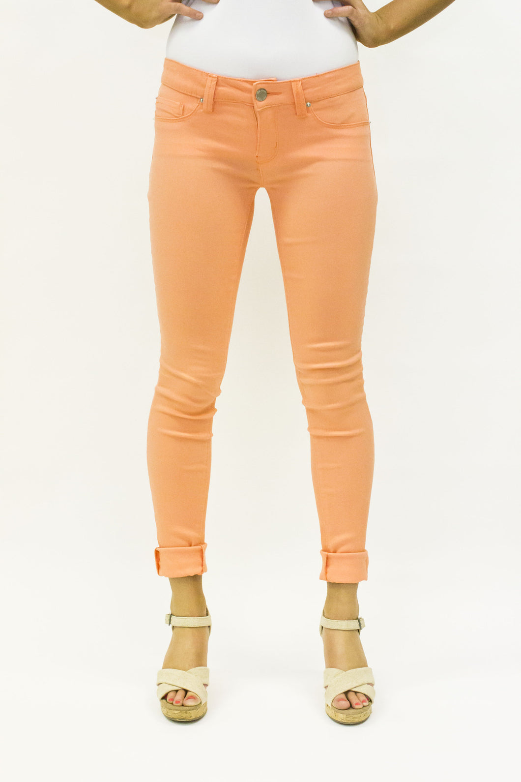 YMI Royalty For You Junior Hyper Stretch Skinny Nectarine | All Dec'd Out