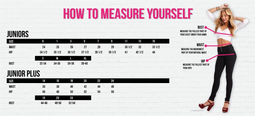 Ymi new arrivals size chart