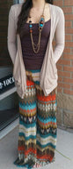 Yahada | Chevron Palazzo Pant