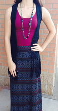 Yahada | Aztec Print Maxi Skirt