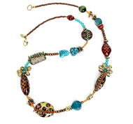 Treska | Long Beaded Necklace - All Decd Out