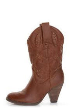 Very Volatile Dallas Cowgirl Boots Brown | All Dec'd Out