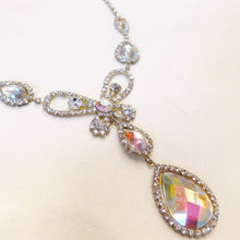 ADO | Teardrop Butterfly Necklace Clear - All Decd Out