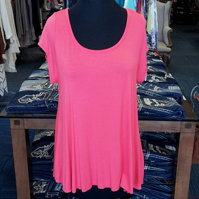 All Dec'd Out | Pink Short Sleeve Tunic - All Decd Out