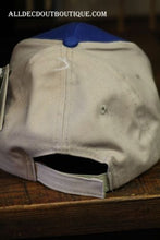 Bud Light | Womens Swarovski Embellished Blue/Grey Ball Cap - All Decd Out