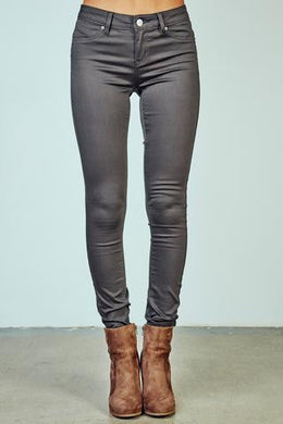 YMI Royalty For You Hyper Stretch Skinny Charcoal